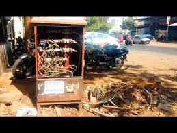 Power Theft-\\\UNCOVERED DP BOXES SHOCK BHOSARI MIDC Uncovered DP boxes shock Bhosari MIDC
