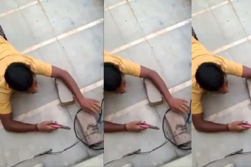Man crawls to avoid evidence of Power Theft